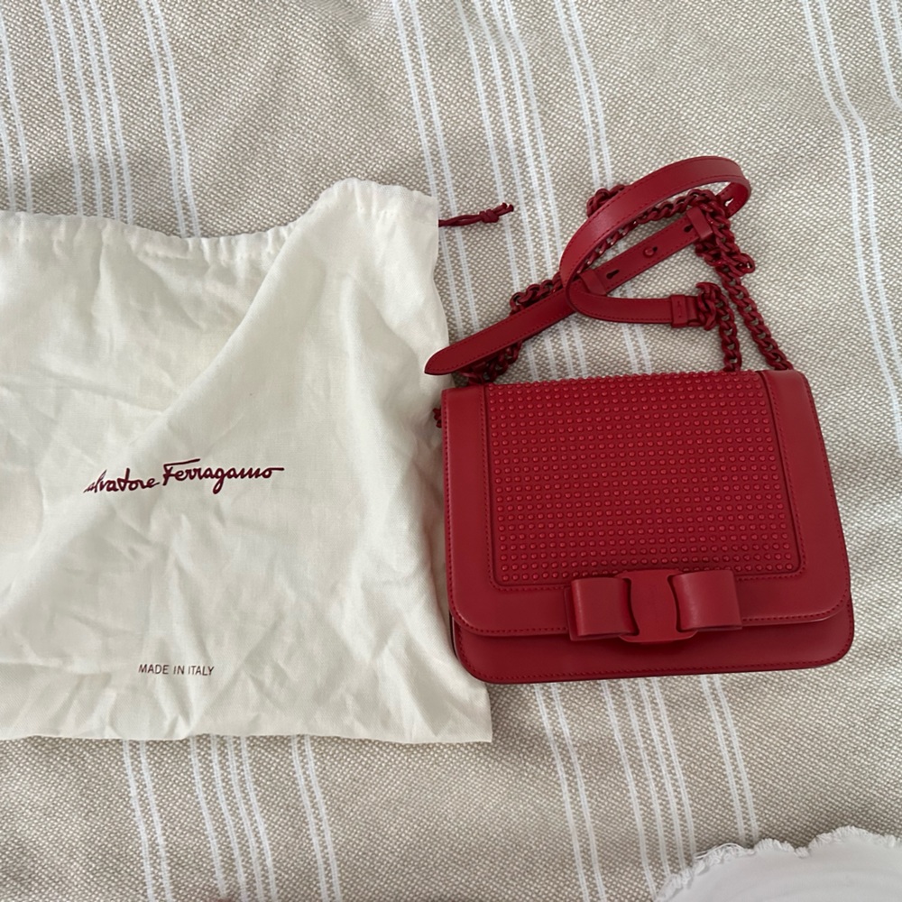Salvatore Ferragamo Vara Rainbow Bag